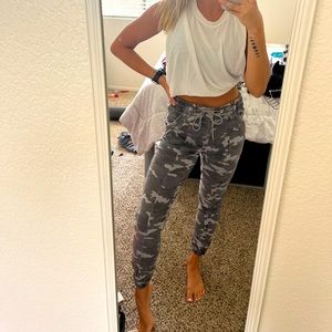 American Eagle Camo Jeans